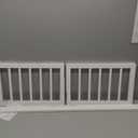 Storkcraft & Graco Toddler Safety Guardrail Kit with Dowels (White) GREENGUARD Gold Certified, Converts Compatible Storkcraft & Graco Crib to Toddler Bed, Kit Includes 2 Toddler Guardrails
