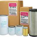 TONNISI Filter Kit Fits New Holland TC35A TC35D TC35DA TC40A TC40D TC40DA TC45A TC45DA tractor Replaces Oil/Lube 84475542, Fuel 84477366, Air Kit 87682998 84539215, Hydraulic 47408372 47671640 (6 Pcs)