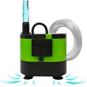 Automatic Submersible Pump With Level Sensor,5 FT Height Fountain Water Pump For Pond, Aquariums,Fish Tank, Hydroponics,Auto Shut off, WP01