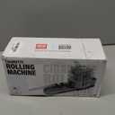 Automatic Rolling Machine Electric Cigarette Injector Machine for Tubes King/Regular/Slim 100s Cigarette and Pre Roll Cones Cigarette Injector Roller Machine (Black)