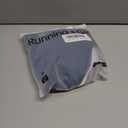 RUNNING GIRL Sports Bras for Women, Medium-High Impact Running Strappy Sports Bra with Removable Pads (Blue, XL)