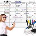 Dry Erase Monthly Calendar 48x36