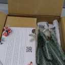 Christmas Centerpieces for Tables, Table Decor with Mason Jar, Flowers Picks, Farmhouse Wood Tray, 23 Pcs Christmas Winter Table Decorations Centerpieces, Xmas Holiday, Kitchen, Dining Decor