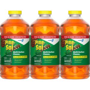 CloroxPro Pine-Sol Multi-Surface Cleaner, All Purpose Cleaner, Original Pine, 80 Fluid Ounces, Pack of 3 (60606), No BB Date