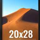 LaVie Home 20x28 Picture Frame for Wall Display, 20x28 Black Picture Frame with HD Plexiglas, 20 x 28 Poster Frame 1 Pack, Display Frame for Vertical or Horizontal, Classic Collection