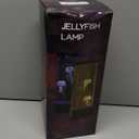 Jellyfish Lamp LED Mood Night Light with 7 Color Changing, Remote Control Large Jellyfish Aquarium Tank Night Light to Decorate Home Office, Gifts for Kids Teens Adults, 5.12" Dia x 11.42" H (Black)