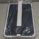 Folding Step Stool, Step Stools with Handle for Elderly Adults, Metal Stepping Stool with Adjustable Handrail in Kitchen, Bathroom, Bedroom, 330 Lbs Capacity