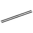 uxcell 2Pcs Carbon Fiber Tube 6 x 8 x 500mm Pultruded Carbon Fiber Tubing for RC Airplane Kite Wing Tube Quadcopter Arm