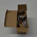 52 Sets Magnet Button Maker 2.25 Inches/ 58 mm (Approx. 2-1/4 Inch) Metal Fridge Magnet Supplies Round Badge Pin Button Parts for Fridge Office Locker Whiteboard, Machine Not Included