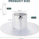 DOUBFIVSY 2PCS Palm Tree Root Protectors, Oxford Cloth Tree Root Freeze Protectors with Ground Nails, 3 Layers Freeze Protection Tree Trunk Protector for Outdoor Cold Weather Plants Root Protection