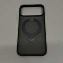 TORRAS 360 Magnetic Stand for iPhone 17 Pro Max Case with Camera Control Button, Fit for MagSafe, Mil-STD Protective Kickstand Case for iPhone 17 Pro Max Phone Case with Stand, Black, Q3 Spin