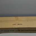 Suchtale 48inch Tow Behind Dethatcher with 24 Spring Steel Tines,Lawn Sweeper Garden Grass Tractor Rake Removes Thatch from Large Lawns, Riding Lawn Mower Attachments for Outdoor Yard Tools Lawn Care