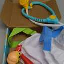 Doctor Kit for Toddlers 3-5 - Preschool Pretend Play Medical Kit with Stethoscope, Blood Pressure Cuff and Carrying Bag- Dress Up Toys for Kids Ages 3+ Years