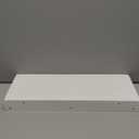 Love-KANKEI Floating Shelves Wall Mounted Set of 2, 17 Inch Rustic Wood Wall Shelves for Storage, Bedroom Living Room Bathroom Kitchen Office and More White