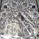 Large Framed Abstract Wall Art - Natural Framed Canvas Pictures for Living Room Modern Canvas Prints Grey Blue for Bedroom, Black Float Frame Art for Home Office Kitchen Decor 16" X 24" X 3pcs