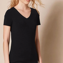 Women's Regular-Fit Short-Sleeve Crewneck T-Shirt (Medium)