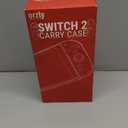 Orzly Case Compatible with Nintendo Switch 2 Protective Carry Case (2025 Model) with Screen Padding, Game Card microSD Pockets for Console and Accessories Screen Size 7.9" - Gift Boxed (Black)