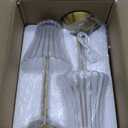 Cordless Table Lamps for Home,Table,Dining Room, Gold Rechargeable Lamps, USB Charge 12'' Tall LED Brass Portable Outdoor Indoor Table Lamp with Built-in Dimmer (Pack2 Gold Flower Lamp)