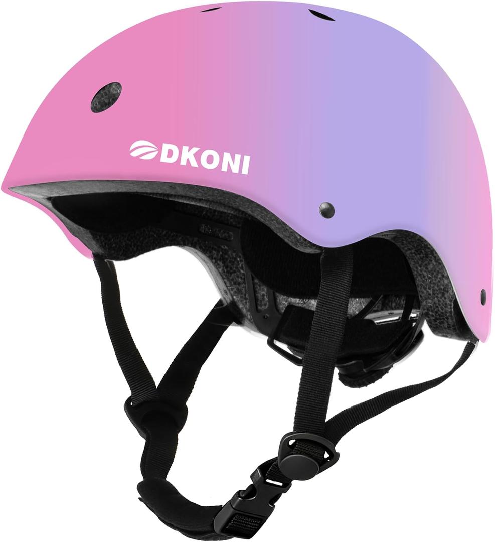 Kids Bike Helmet, Adjustable and Multi-Sport, from Toddler to Youth, Small