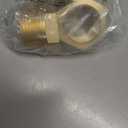 2pcs 1" NPT Male x 3/4" NPT Female Brass Reducer Hex Bushing Threaded Fitting Adapter by CX WONDERLAND