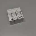 3 x Cigarette Case, Woven Pattern with Elastic Switch, Up to 20 Cigarettes for 85mm King Size (Brown)