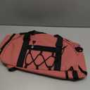 30L Gym Duffel Bag with Shoe Compartment for Women, Weekender Bags with Wet Pocket, Pink