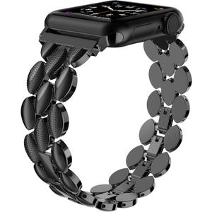 Moolia Elegant Strap Compatible with Apple Watch Band 42mm 46mm 45mm 44mm 49mm Braided Metal Women Replacement Strap Bracelet for iWatch Series 11 10 9 8 7 6 5 4 3 2 1 SE（1/2/3） Ultra（1/2/3）