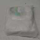 Twin Size Bed Canopy with Lights, Bed Canopy for Girls Princess with Luminous Stars, Canopy Bed Curtains for Twin Bed Kids Indoor Decor Bedroom, 4 Corner Post Bunk Bed for Student Dormitory, White (39"W x 78"L)