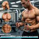 Twister Arm Trainer, Adjustable Chest Workout Equipment for Men & Women, Home Gym Strength Trainer, Muscle Builder & Strength Training for Arms, Chest (Red, 70-110lb)