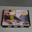 Antree Pasta Maker Attachment 3 in 1 Set for KitchenAid Stand Mixers Included Pasta Sheet Roller, Spaghetti Cutter, Fettuccine Cutter Maker Accessories and Cleaning Brush