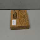 9/16-18 Spline Lug Nut 32pcs for Dodge 2500 3500 8 Lug, 9/16 x18 Closed End Lug Nut with 1 Socket Key for 1994-2011 Ram 2500 3500, 2002-2010 Ram 1500 Aftermarket Wheel, 9/16-18, 32 PCS, Black