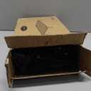 Elevated Dog Bed for Large Dogs, Extra Raised Dog Cot Beds, Heavy Duty Pet Cots with Durable Supportive Teslin Recyclable Mesh, Indoor & Outdoor Pet Bed, Black