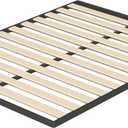 Zinus Deepak Easy Assembly Wood Slat 1.6 Inch Bunkie Board, Bed Slat Replacement, Full