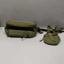 GLORIEROO Tactical Cooler Lunch Box for Men, Outdoor Gifts for Men, 15L Large Heavy Duty Insulated Lunch Bag Waterproof Construction Cooler Lunchbox for Work (Green)