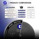 14 in Metal Circular chop Saw Blade for Evolution Saw Carbide Cutting Blade
