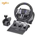 PXN V9 Gen2 Racing Wheel - Steering Wheel Driving Wheel 270/ 900 Degree Vibration Gaming Steering Wheel with Shifter and Pedal for PC, PS3, PS4, Xbox Series X|S, Xbox One
