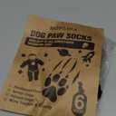 6 PCS Anti Slip Dog Socks to Prevent Licking Paws,Dog Paw Protector with Double Sides Grips,Traction Control on Hardwood Floor for Puppy Small Medium Large Senior Dogs