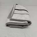 YIHOUSE 4x6 Washable Living Room Rug - Modern Abstract Black and White Area Rug Non-Slip for Bedroom Home Office (Warping, 4'x6'ft)