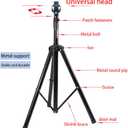 3DHologramFan Stand with Multi-Function Base, Height 39.4 to 69 Inch, 150 Pounds Load-Bearing for A Variety of 3D Rack