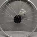 26 inch x 1.85 Heavy Duty Bicycle Rear Wheel Rim 12 Gauge, Double Wall Aluminum Alloy 48 Spokes Wheel, 26" Bike Rear Rim 135mm (Silver) Disc Brake