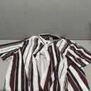 Hardaddy Men's Striped Shirts Casual Short Sleeve Button Down Summer Hawaiian Shirts, Size 3XL