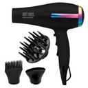 HOT TOOLS Professional Ceramic Rainbow Hair Dryer - Fast Drying Blow Dryer with Quiet Operation and Ion Technology for Long-Lasting and Shinier Hair - 1875 Watts