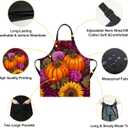 Apron Home Kitchen Cooking Baking Gardening for Women Men with 2 Pockets 32x28 inch