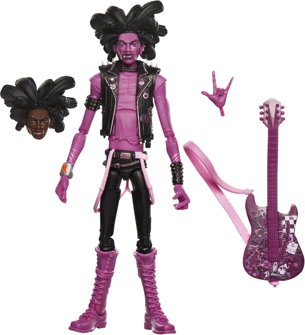 Marvel Legends Series Spider-Punk, Spider-Man: Across The Spider-Verse Collectible 6 Inch Action Figure