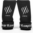 Bear KompleX Black Diamond No Hole Grips for - Lightweight, High Performance Weightlifting Grips, Protect Hands and Provides Comfort - Great for Cross Training, Powerlifting (Small)