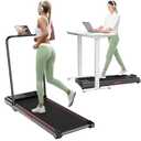 WalkDate Walking Pad，Under Desk Treadmill with Handle Bar，Walking Pad with Remote Control and Incline for Home Office，Led Display (Blue)  4.2 (70 reviews)