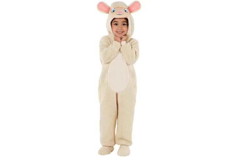 Little Lamb Jumpsuit Kids Toddler Costume, Small