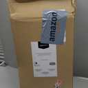 Upright Bagless Vacuum Cleaner for Carpet and Hard Floors, With Crevice and Upholstery Tools, Detachable Handle, Lightweight (8.4 lbs), 1.7L Dust Cup, 720W, 25ft Cord, Black/White