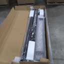 Queen Size Bed Frame with Wood Headboard, Metal Platform Bed with USB Charging Station and Smart LED Lights, No Box Spring Needed, Easy Assembly