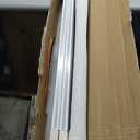 Dog Door for Sliding Glass Door Insert, Height Adjustable from 44" to 84", Large